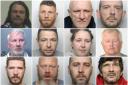 The mugshots of some of the criminals who received the longest sentences in the first half of 2023.