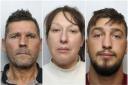 Stephen, Lynne and Samson Leyson were jailed for their involvement in selling cannabis and cocaine.
