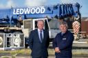 Ledwood Engineering is one of the three companies chosen to take part in the programme. Managing director Nick Revell is pictured with engineering director Colin Ferguson.