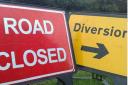 A part of the A40 will be closed for the whole weekend.