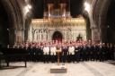 Haverfordwest and Dunvant male voice choirs performed together
