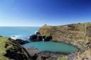 The Blue Lagoon at Abereiddy, has been named the best spot in Britain for wild swimming