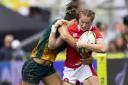 Lisa Neumann (pictured in action for Wales Women in the last World Cup against Australia) will start against Ireland in the Women's Six Nations opener. Picture: PA Wire