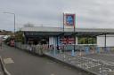 A man from Milford Haven was accused of shoplifting from Aldi in Gravesend, Kent.