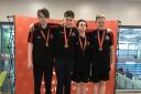 Pembrokeshire's top young swimmers grabbed a record medal haul at the Swim Wales National Championships