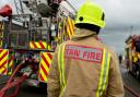Services are called to a garage fire in Monkton