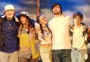 Students gave a modern Pembrokshire-esque twist to the play 'Godspell'