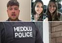 Construction worker Jamie Busby, Californian twins Megan and Rhian, and Dyfed-Powys Police