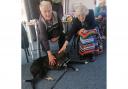 The therapy hounds bought joy to Solva's Friday Club