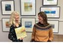 Author Catherine Thomas (left) and artist Naomi Tydeman are pictured with their Dragon book,