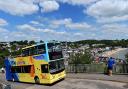 Take your seat on the double-decker for views of coast and countryside between Tenby and Saundersfoot.