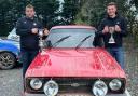 2023 Rally Bro Preseli winners Gethin Dafis and Llŷr Davies.