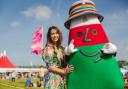 Alex Jones is the President of the Day for the opening day of the Urdd Eisteddfod. Picture: Urdd Gobaith Cymru