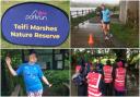 Runners braved the elements in Cardigan's first parkrun.