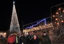 Saundersfoot switched on its Christmas lights last night.