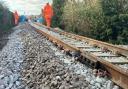 Network Rail spent 10 days working on the track