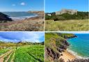 Manorbier Castle and the beach it overlooks are two of Pembrokeshire's most beautiful destinations