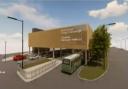 An image of the ‘value engineered’ Haverfordwest transport interchange. Picture: Pembrokeshire County Council webcast