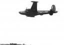 A 1961 Shackleton fly-past in Pembrokeshire.