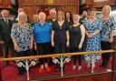 The Community First Responders team were joined after the Tabernacle concert by musical team members of both choirs and concert organiser Gareth Hopkins.