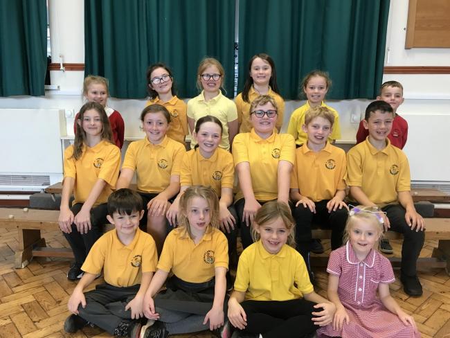 LAMPHEY Primary School’s school ambassadors and school council