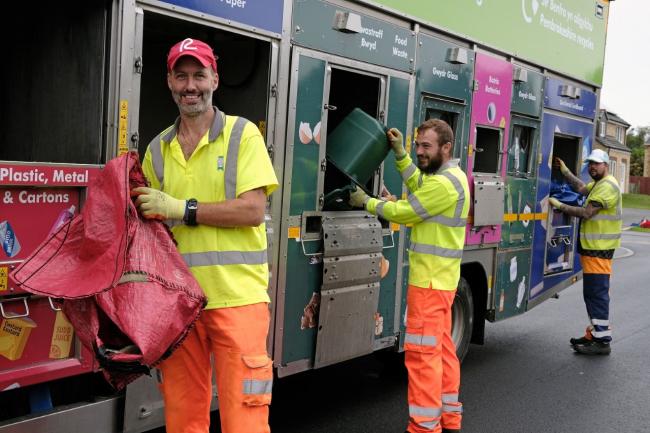 Pembrokeshire residents have been crowned the best recyclers in Wales for the second year running.