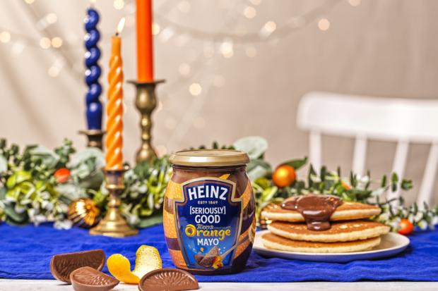 Western Telegraph: Heinz Chocolate Orange Mayo. Credit: Heinz/PA