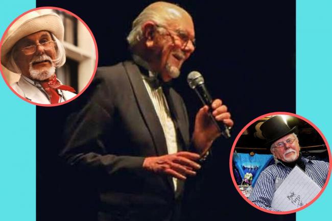 Laurie Dale loved his life in the spotlight - both as an entertainer and the world's oldest record shop owner. Picture (right): Gareth Davies Photography