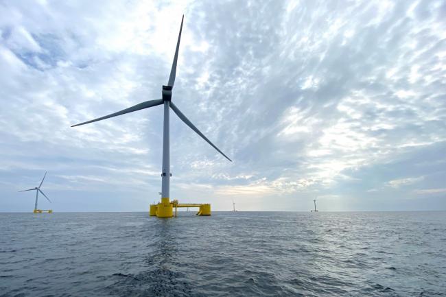 The first-ever consent applications for a floating offshore wind farm in Welsh waters, to be situated 45km off the Pembrokeshire coast, have been submitted.  Picture: Principle Power