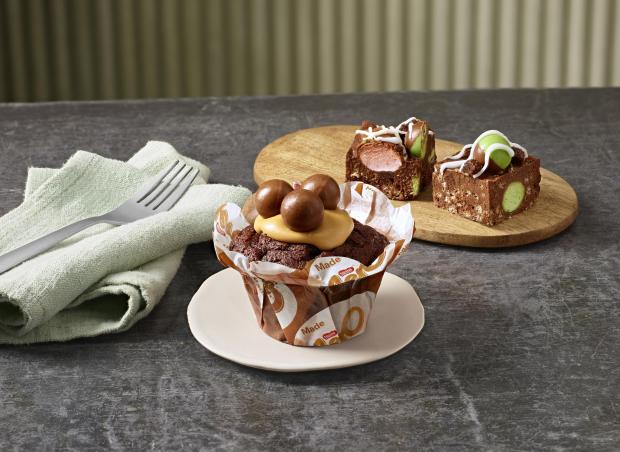 Western Telegraph: Chocolate & Caramel Muffin and Rocky Road (Costa Coffee)