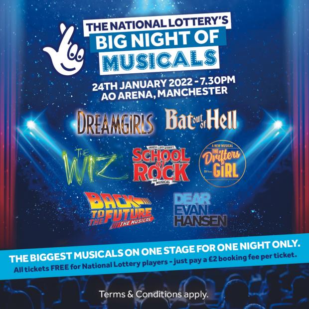 Western Telegraph: National Lottery's Big Night Of Musicals (Camelot)