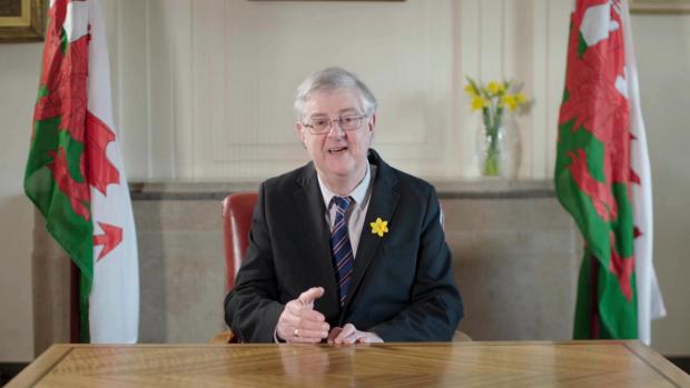 Western Telegraph: First Minister for Wales, Mark Drakeford who has announced there will be no change to Covid rules (PA)