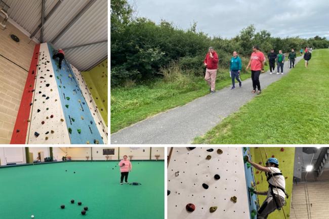 A learning disability exercise scheme provides the opportunity for people with learning disabilities in the county to get active