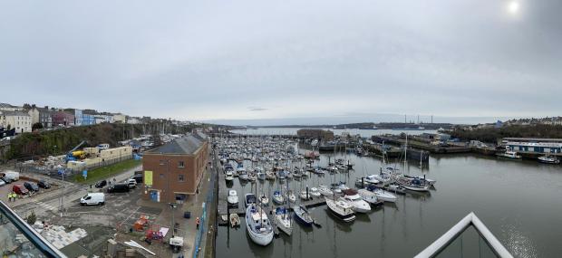 Western Telegraph: A panoramic view from Tŷ Hotel Milford Waterfront