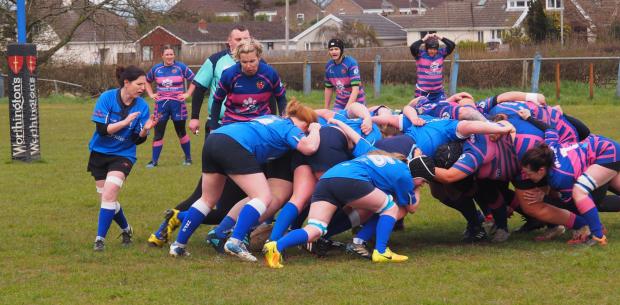 Western Telegraph: It was only Haverfordwest Ladies second game this season