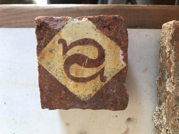Western Telegraph: Amongst the discoveries are ancient tiles believed to be from a mysterious friary