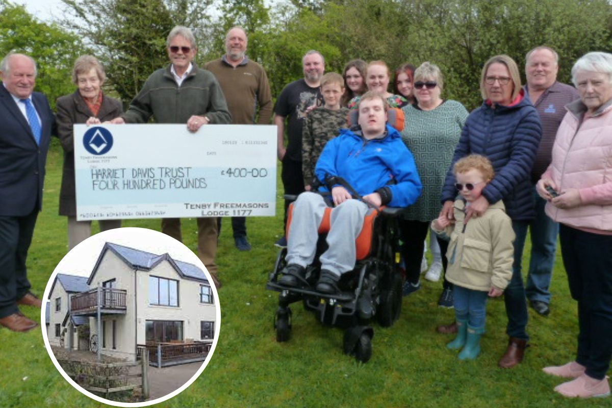 Tenby Freemasons buy new oven for Harriet Davis holiday house - Vimarsana News