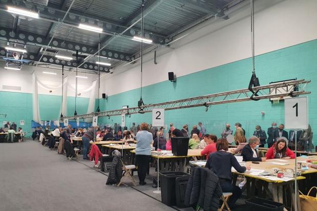 The count for the Ceredigion local elections