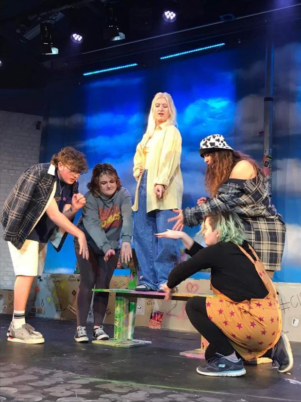 Western Telegraph: Students perform Godspell at the Merlin's Bridge Theatre 