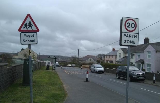 Western Telegraph: It was understood the incident took place in Stop and Call, close to Goodwick Community Primary School . Picture: Western Telegraph
