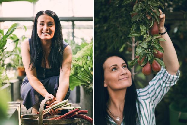 Western Telegraph: Michelle's garden harvest inspires her seasonal bakes. Pictures: Ben Fecci