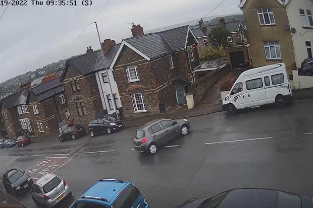 Watch: Car caught performing handbrake turn near to school crossing
