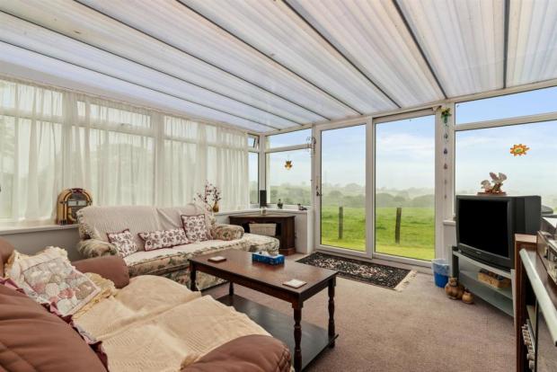 Western Telegraph: Looking out onto the land. Picture: West Wales Finest Properties