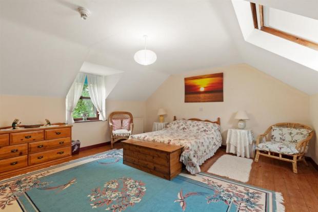 Western Telegraph: One of the bedrooms. Picture: West Wales Finest Properties