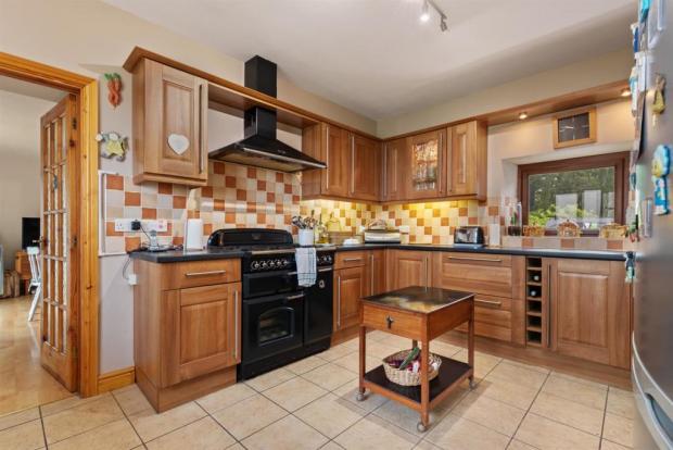 Western Telegraph: One of the kitchens. Picture: West Wales Finest Properties