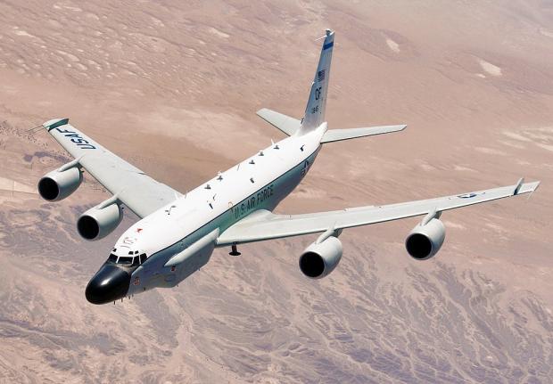 Western Telegraph: The Boeing RC-135W. Picture: United States Air Force