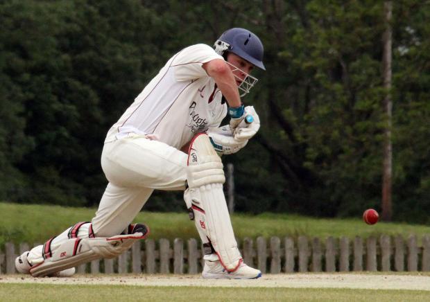 Western Telegraph: Matthew Morgan on his way to a half century for Cresselly