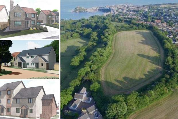 Western Telegraph: The 144-property Brynhir development is set to feature a mixture of houses and flats