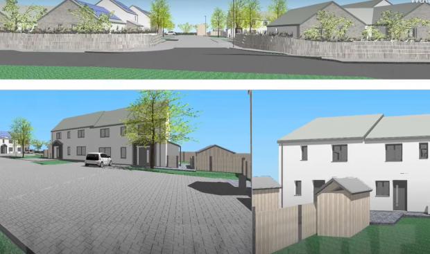 Western Telegraph: Eleven affordable homes will be constructed on the site