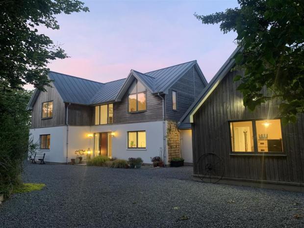 Western Telegraph: The exterior of the property. Picture: West Wales Finest Properties